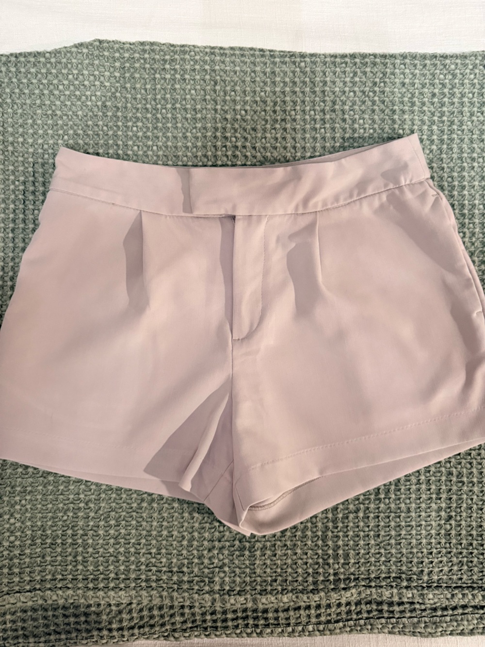 Target- a new day Cream High-Waist Dress Shorts